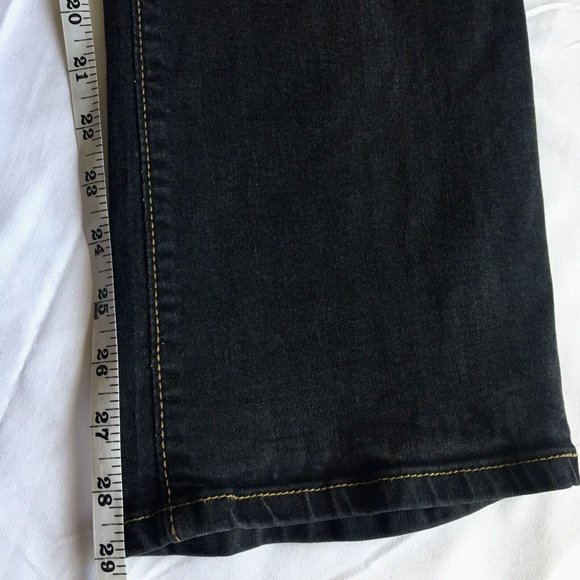 House Of Lords Black Slim Straight Jeans W 34 L‎ 30.5 5 pocket - Picture 9 of 9